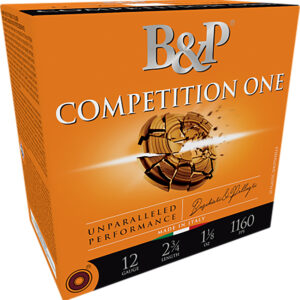 B&p Ammunition 12B18CP9 Competition One  12Gauge 2.75" 1 1/8oz 9Shot 25 Per Box/10 Case