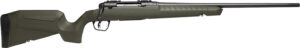 Savage Arms 32041 Axis 2  7mm-08 Rem 4+1 22" Matte Black Sporter Barrel, Matte Black Drilled & Tapped Steel Receiver, Fixed Green Synthetic Stock, Right Hand