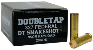 DoubleTap Ammunition 327FSS2 Snake Shot  327Federal Mag 20 Per Box/50 Case