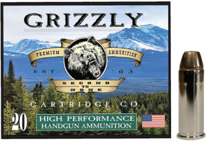 Grizzly Ammo GC44SP5   44Special 240gr Jacketed Hollow Point 20 Per Box/10 Case