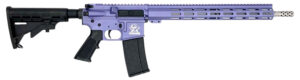 Great Lakes Firearms GL15223SSORC AR-15  223 Wylde 30+1 16" Black Nitride Threaded Barrel, Wild Orchid Cerakote Aluminum Receiver w/Picatinny Rail, M-LOK Handguard, Black Polymer Stock, Mil-Spec Grip