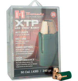 Hornady 6720 XTP  50Cal Sabot XTP Hollow Point 240gr 20 Per Box/10 Case