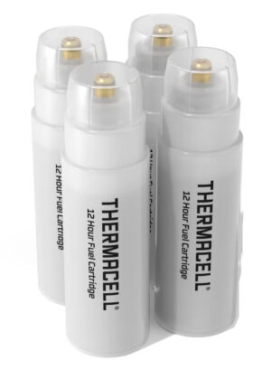 Thermacell C4 Repellent Refill  White Effective 15 ft Odorless Scent Fuel Cartridge Repels Mosquito Effective Up to 48 hrs 4 Per Pkg