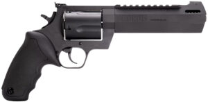 Taurus 2460061RH Raging Hunter  460 S&W Mag 5rd 6.75" Matte Black Barrel Matte Black Oxide Steel Cylinder & Frame Black Rubber with  Integrated Cushion Insert Grip