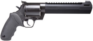 Taurus 2500081RH Raging Hunter  Large Frame 500 S&W Mag 5rd 8.38" Black Ported/Target Crown Barrel, Matte Black Oxide Cylinder, Black Steel Frame Black Rubber Grip