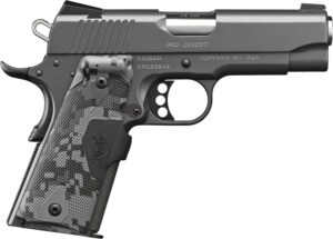 Kimber Mfg.,inc 3000244 Pro Covert 45 ACP 7+1 4" Stainless Steel Slide Charcoal Gray KimPro II Crimson Trace Urban Camouflage Grip