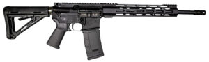 Diamondback DB1718B002 DB15  300 AAC Blackout 30+1 16" Black Nitride Threaded Barrel, Black Hardcoat Anodized Aluminum/Carbon Receiver w/Picatinny Rail Receiver, M-LOK Handguard, Magpul MOE Grip
