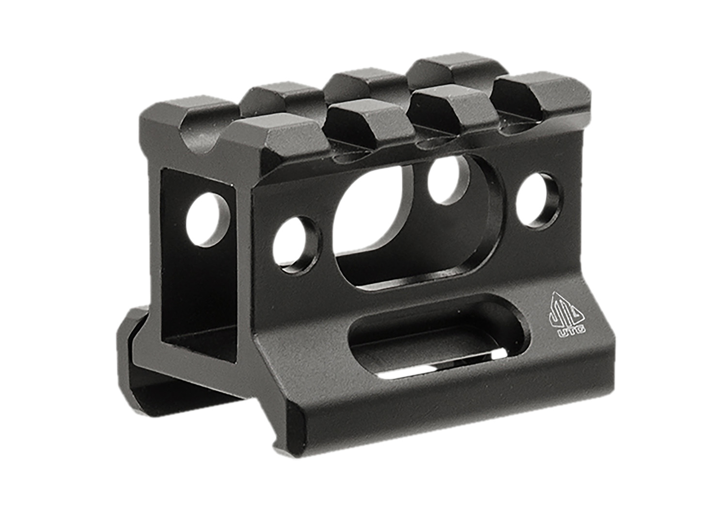 Leapers MTRSX1S Picatinny Riser Matte Black Anodized Aluminum Picatinny/Weaver Mount