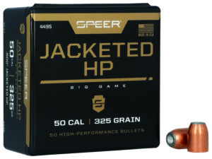 Speer 4495 Handgun  50Cal 325gr Jacketed Hollow Point 50 Per Box/5 Case