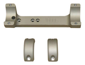 DNZ 10005 Game Reaper Scope Mount/Ring Combo Silver 1" Tube Fits TCA Impact/Triumph/Pro Hunter FX/Pro Hunter/Omega/Encore Rifle, Medium Rings