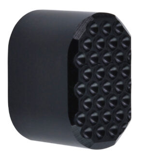 Phase 5 Weapon Systems PMRBLKDIMPLED Dimpled Mag Release  6061-T6 Aluminum Black Anodized