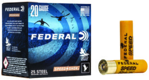 Federal WF2093 Speed-Shok  20Gauge 3" 7/8oz 3Shot 25 Per Box/10 Case