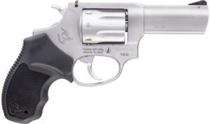 Taurus 2942M039 942  22 WMR 8rd 3" Barrel, Overall Matte Finish Stainless Steel & Finger Grooved Black Polymer Grip