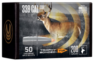 Federal PB338TT200 Premium  338Cal 200gr 50 Per Box/4 Case