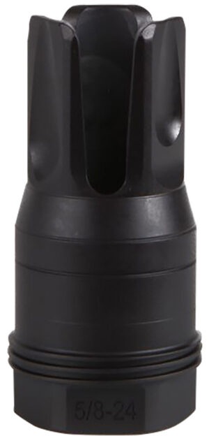 Sig Sauer SL76258X2490DEGF Clutch-Lok QD Q.D. Flash Hider Black Stainless Steel with 5/8" 24 tpi Threads for 7.62mm 90 Degree Taper