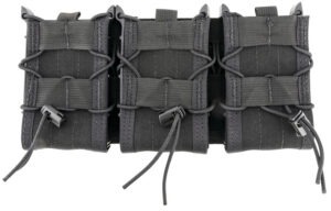 High Speed Gear 45TA00BK TACO Shingle Mag Pouch Triple Black Nylon MOLLE Compatible w/ Rifle