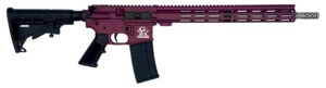 Great Lakes Firearms GL15223SSCHY AR-15  223 Wylde 16" Stainless 30+1, Black Cherry Rec, Black Stock & Grip