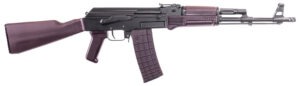 Arsenal SAM567PM SAM5  5.56x45mm NATO 30+1 16.30" Matte Black Steel Threaded Barrel, Matte Black Scope Rail Steel Receiver, Polymer Handguard, Fixed Plum Synthetic Stock & Polymer Grip
