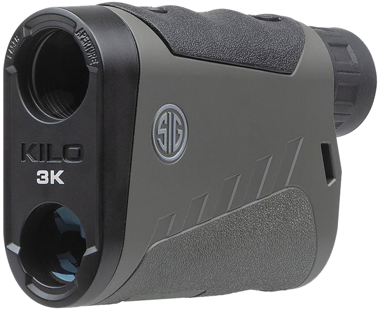 Sig Sauer Electro-Optics SOK3K602 KILO3K Black/Gray 6x22mm 3000 yds Max Distance Segmented OLED Display
