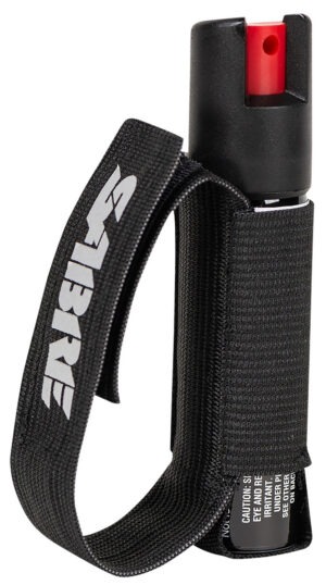 Sabre P22JOC02 The Runner  Pepper Gel 35 Bursts Range 12 ft Black Features Adjustable Strap