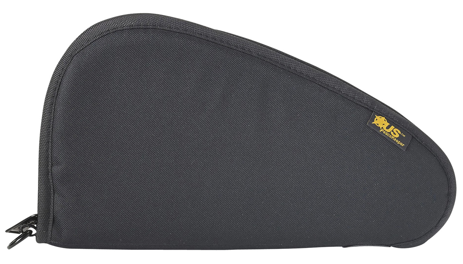 US PeaceKeeper P21011 Pistol Case Black Holds 1 Handgun Polyester