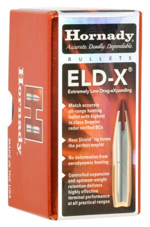 Hornady 22833 ELD-X  22 Cal .224 80 gr Extremely Low Drag-eXpanding 100 Per Box/ 25 Case