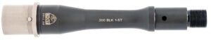 Faxon Firearms   Match 300 BLK 6" Nitride 416-R Stainless QPQ Nitride Barrel