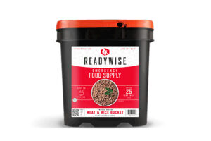 Wise Foods RW07704 Meat/Rice Bucket  Freeze Dried Meals 88 Servings