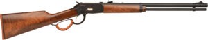 Gforce Arms GFLVR44 Saddlehorn  44 Mag 10+1 20" Black Steel Barrel, Black Aluminum Receiver, Fixed Walnut Stock