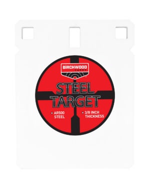 Birchwood Casey BC-SQR6-38 Centerfire Target 3/8" AR500 Steel 6" Square Gong