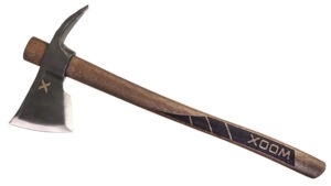 Woox BU.AXE050.01 Solo  8.50" Convex Carbon Steel Blade Brown/Black Appalachian Hickory Handle 19" OAL