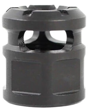 Armaspec ARM4511-BLK Micro Compensator ROOK Black QPQ Nitride Stainless Steel 1/2"x28 Threads Multi Caliber