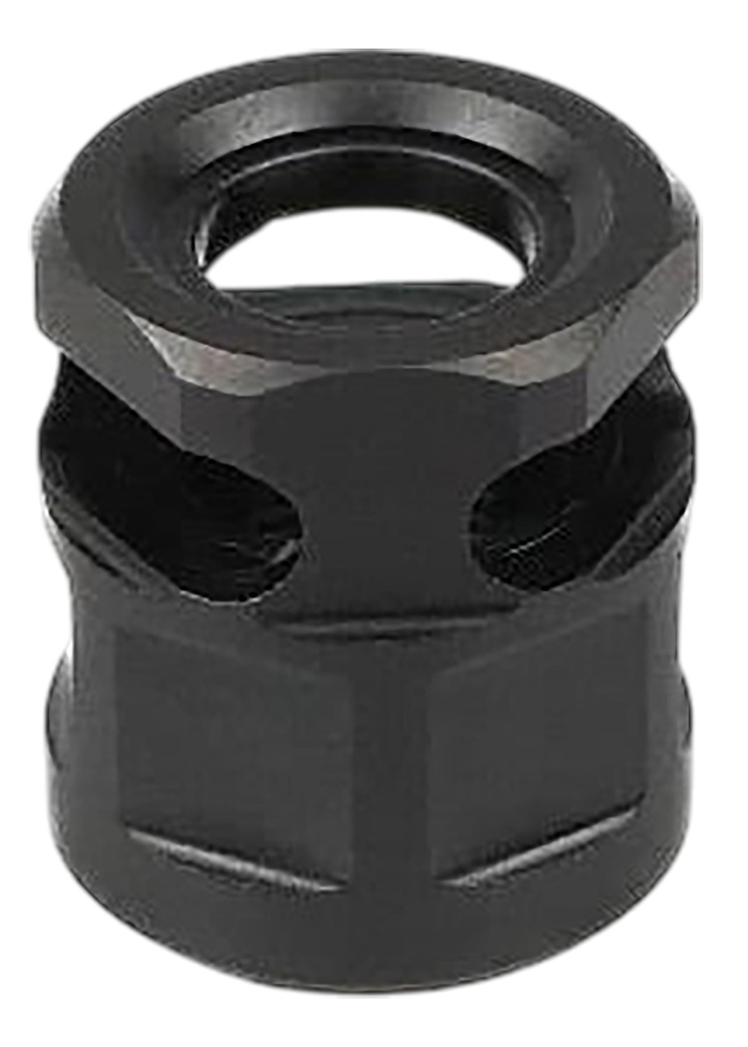 Armaspec ARM4521-BLK Micro Compensator Pawn Black QPQ Nitride Stainless Steel 1/2"x28 Threads