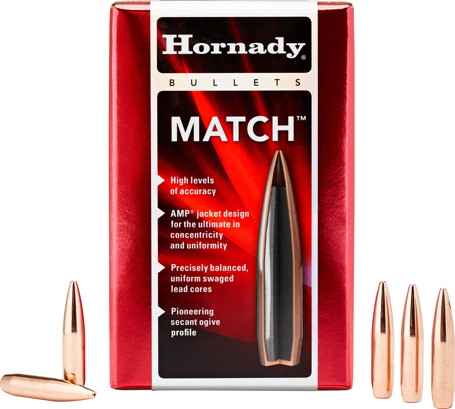 Hornady 24561 ELD Match 6mm .243 108 gr Extremely Low Drag Match 100 Per Box/ 25 Case