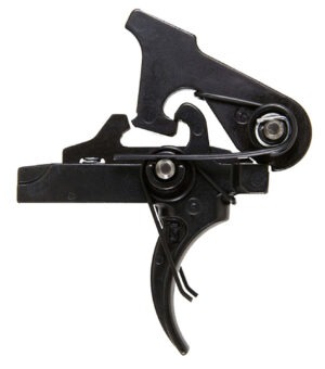 Geissele Automatics 05145 G2S  Two-Stage Curved Trigger w/4.25-4.75 lbs Draw Weight, Black Oxide Finish for AR-15/AR-10