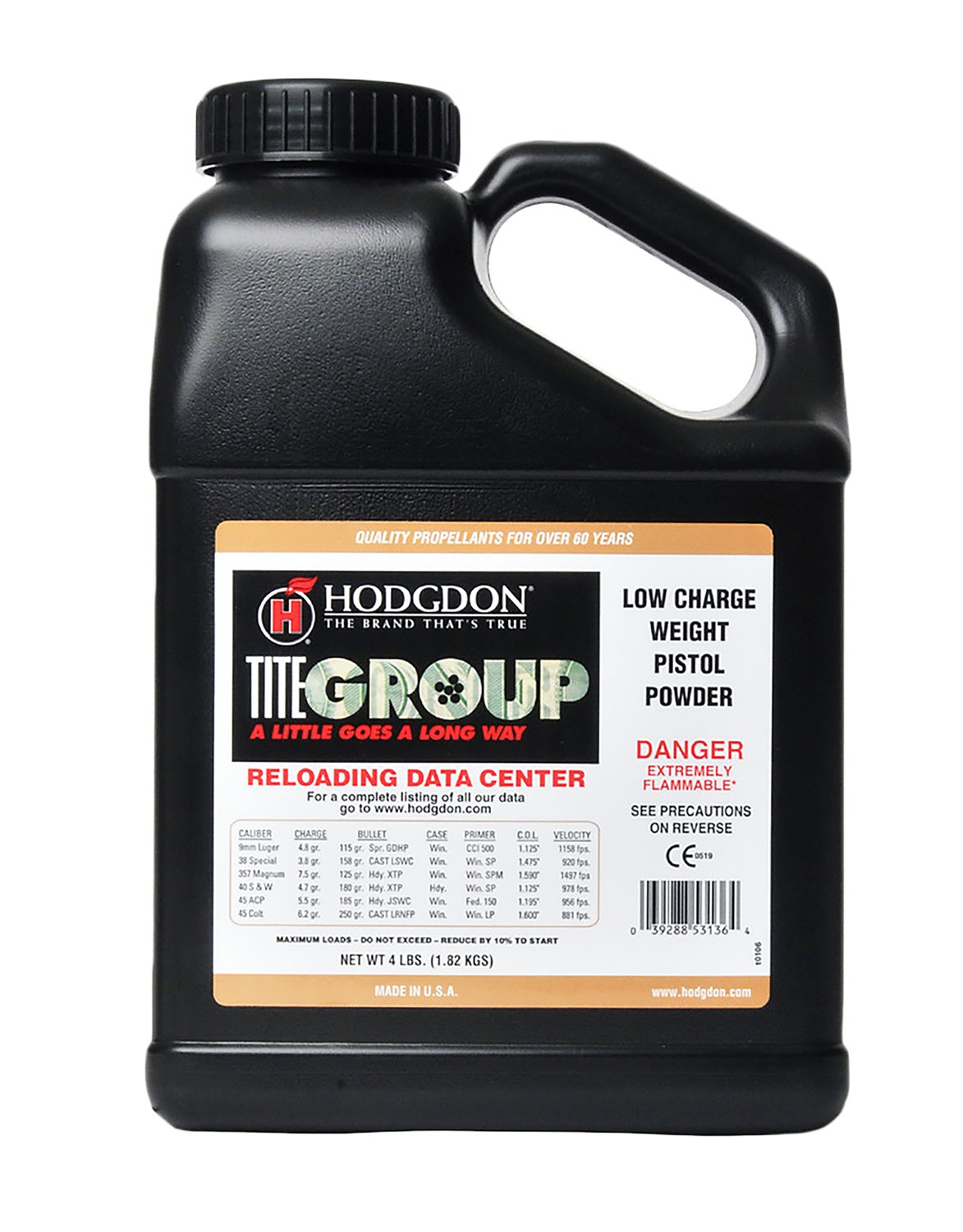 Hodgdon TG4 Tite Group Smokeless Pistol 4 lbs