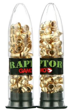 Gamo 632264554 PBA Raptor  22 Non Lead Alloy Semi Pointed 50/Pack