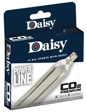 Daisy 997580611 Powerline CO2 Cylinder 12gram 5/Pack