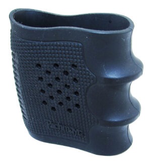 Pachmayr 05166 Tactical Grip Glove  made of Rubber with Black Finish & Finger Grooves for S&W Sigma, Walther P99 & Taurus 24/7