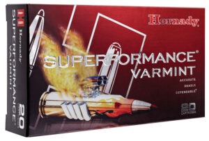 Hornady 8343 Superformance Varmint  243Win 58gr Hornady V Max 20 Per Box/10 Case
