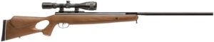 Benjamin BT1122WNP Trail XL  Nitrogen Piston 22 Pellet 1rd Black Hardwood Fixed Thumbhole Stock 3-9x40mm