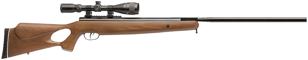Benjamin BT1122WNP Trail XL Nitrogen Piston 22 Pellet 1rd Black Hardwood Fixed Thumbhole Stock 3-9x40mm