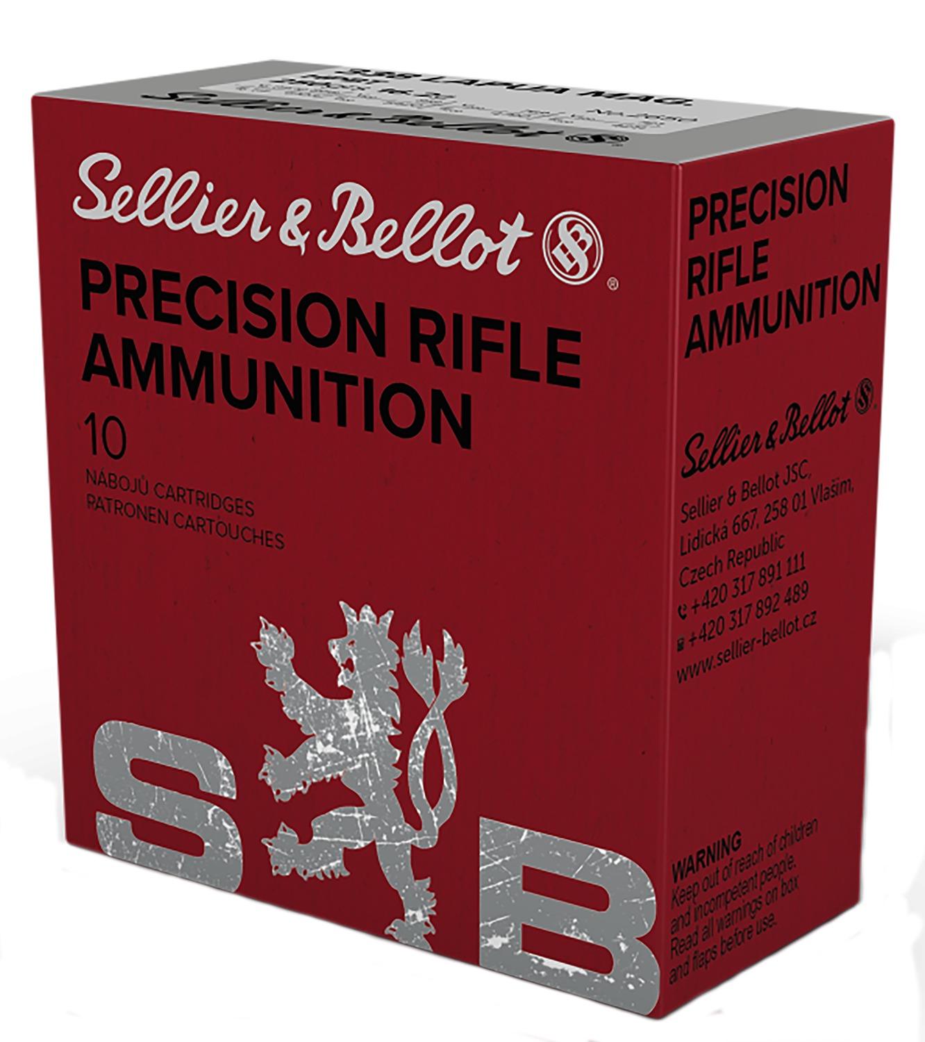 Sellier & Bellot SB338LMA Rifle 338LapuaMag 250gr Hollow Point Boat Tail 10 Per Box/10 Case