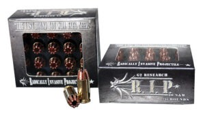 G2 Research G00003 R.I.P  40S&W 115gr Fracturing Hollow Point 20 Per Box/25 Case