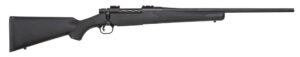 Mossberg 27884 Patriot  Full Size 270 Win 5+1 22" Matte Blued Fluted Barrel, Drilled & Tapped Matte Blued Stainless Steel Receiver, Fixed Synthetic Stock, Right Hand