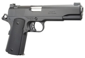 Ed Brown SF18G4 Special Forces Gen4 45 ACP 7+1 5" Stainless Steel Barrel, Stealth Gray Serrated Carbon Steel Slide, Stealth Gray Stainless Steel Frame w/Beavertail, Black VZ Grip, Right Hand