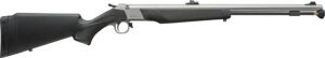CVA PR2117SNW Wolf V2 Northwest 50 Cal Musket Cap 24" Matte Stainless Steel Barrel, Drilled & Tapped Stainless Steel Receiver, Fixed Black Synthetic Stock
