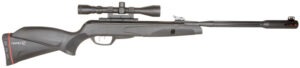 Gamo 6110063254 Whisper Fusion Mach1 Gas Piston 177 Black Black Receiver Black Molded All Weather Stock Scope 3-9x40mm